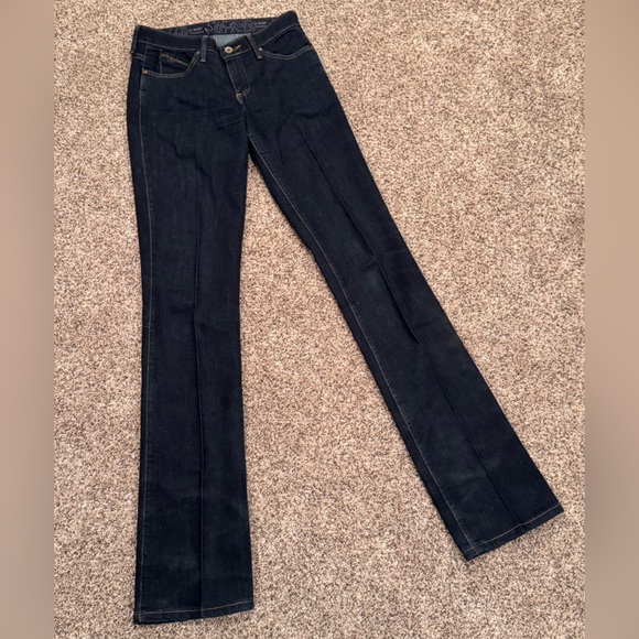 Wrangler Women's Q-Baby Jeans - Dark Blue - Picture 3 of 4